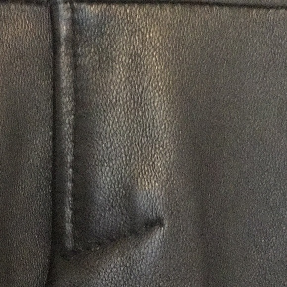 JONES NY WOMENS FALL LIGHTWEIGHT LEATHER COAT - Picture 15 of 16